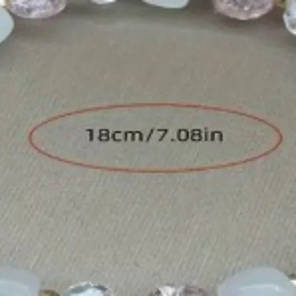 Chic Butterfly Charm Stretch Bracelet With Sparkling Colorful Glass Beads - Picture 2 of 6